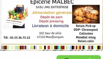 Epicerie Malbec - 47150 Monflanquin Epicerie Malbec - 47150 Monflanquin