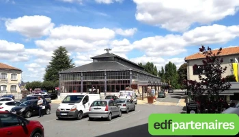 Halles De Confolens - Marché couvert - France