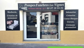 Pompes Funebres Les Vignes Lussac - 33570 Lussac