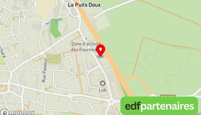 carte de 100% FERMIERS Magasin de produits de la ferme, Marché alimentaire à Angoulins