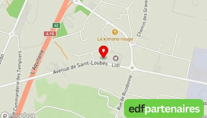 carte de 100% Pierres Magasin de materiaux de construction à Ambarès-et-Lagrave