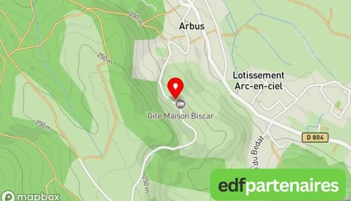 carte de 4 chemin Naël 64570 Amarits Épicerie à Arbus