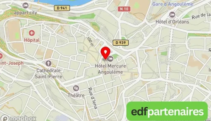 carte de A l'Ombre des Marques | Angoulême Magasin de vêtements à Angoulême