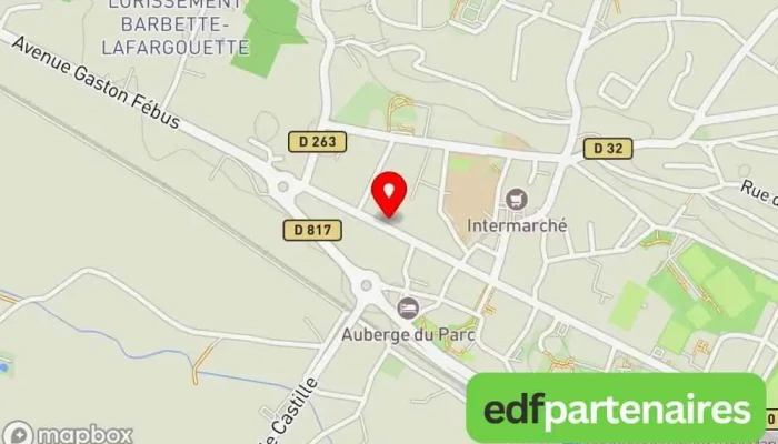 carte de Acahé maître d'œuvre Concepteur en architecture, Entreprise de construction, Constructeur de maisons personnalisées, Service de rénovation de bureaux à Artix