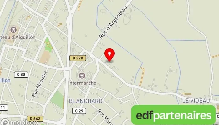 carte de Aiguillon Autos Vendeur de voitures d'occasion à Aiguillon