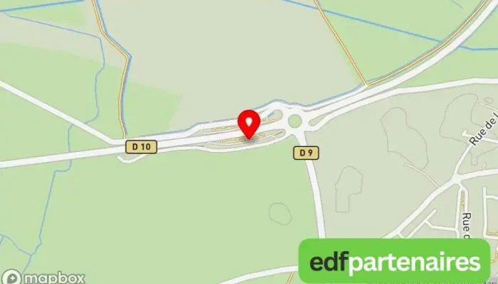 carte de Aire de Repos des Bossioux Relais routier à Villedoux