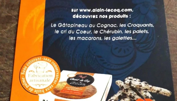 Alain Lecoq -  Menu - Saintes