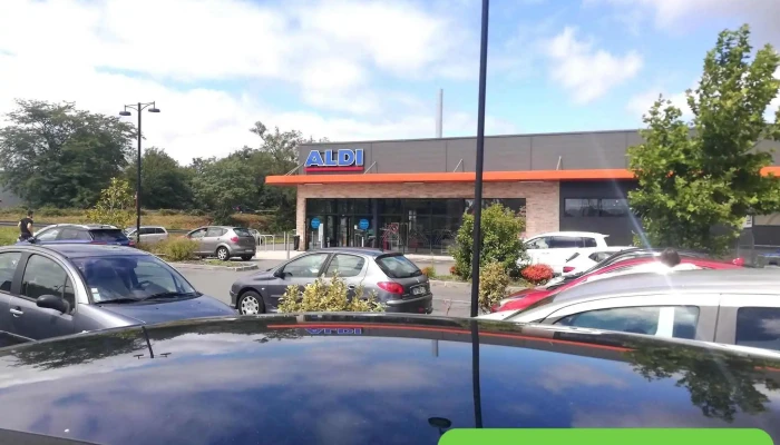 Aldi -  Stationnement - Sainte-eulalie
