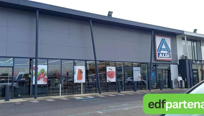 Aldi -  Stationnement - Châtellerault