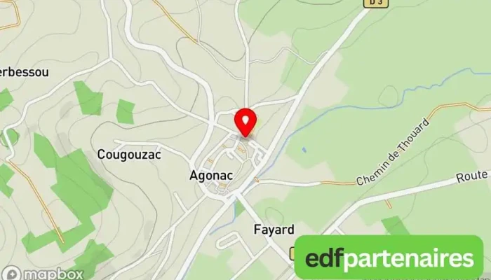carte de Alimentation chez la biche Supérette à Agonac