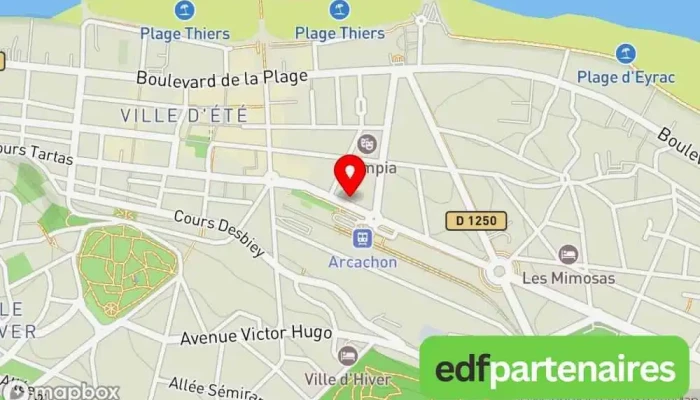carte de Alimentation De La Gare Épicerie à Arcachon