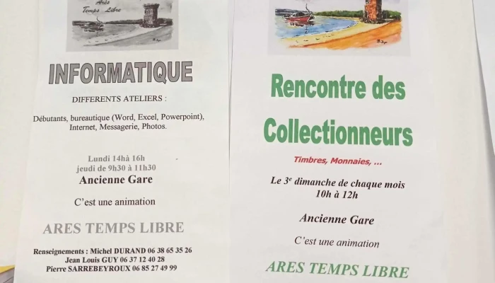Ancienne Gare Dares Attraction Touristique - Arès