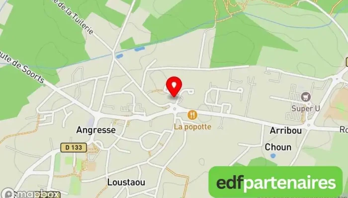 carte de ANGRESSE PRIMEURS Magasin, Épicerie fine à Angresse