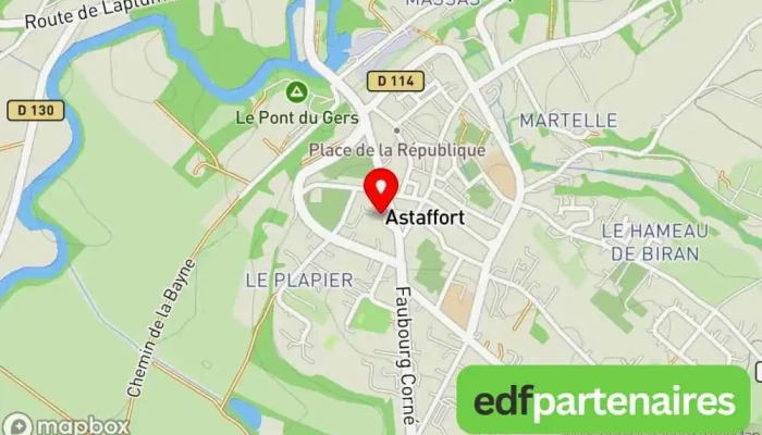 Antichan Optique -  Carte - Astaffort
