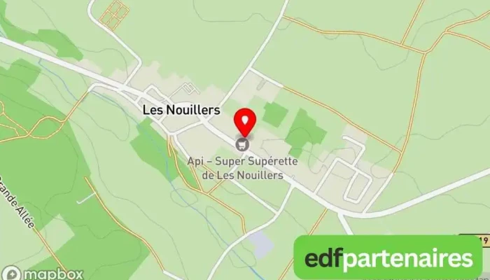 Api -    Super Superette De Les Nouillers Carte - Les Nouillers