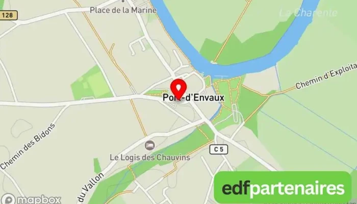 Api -    Super Superette De Port Denvaux Carte - Port-d'envaux