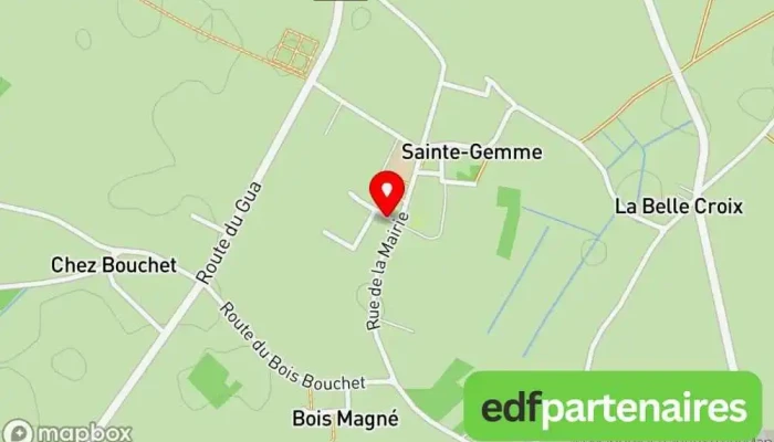 Api -    Super Superette De Sainte Gemme Carte - Sainte-gemme
