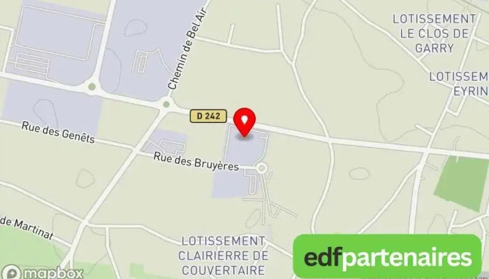 carte de Aquitaine spécialités Producteur agroalimentaire, Fabricant de produits surgelés, Pâtisserie à Saint-Loubès