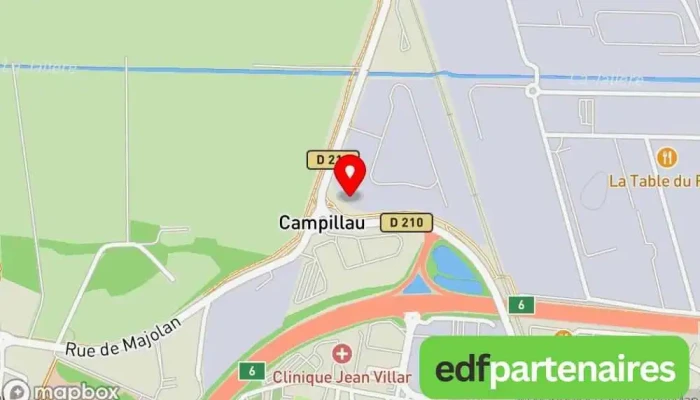 Aramisauto Bordeaux -  Carte - Bruges