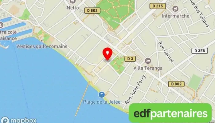 carte de ARGUIN Wear Magasin de vêtements pour hommes à Andernos-les-Bains