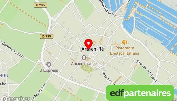 carte de Ars Presse Marchand de journaux à Ars-en-Ré