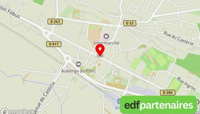 carte de Artix  à Artix