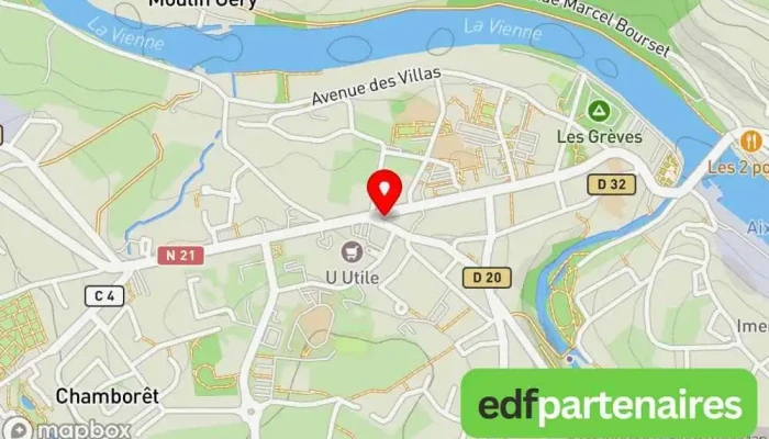 carte de Au Sabot de Vénus Fleuriste, Designer d'intérieur, Organisateur de mariages à Aixe-sur-Vienne
