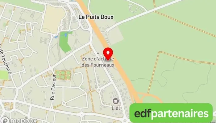carte de Au Vide Grenier La Rochelle Sud - Angoulins Dépôt-vente à Angoulins