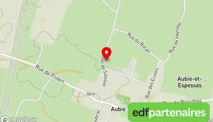 Aubie -  Et Espessas Carte - Val De Virvée