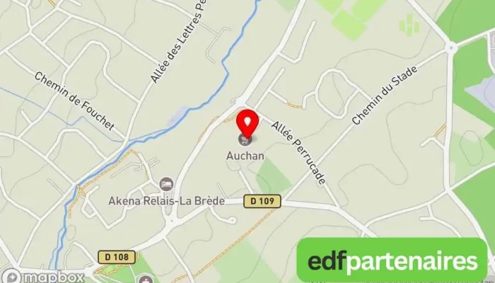Auchan Drive La Brede Carte - La Brède