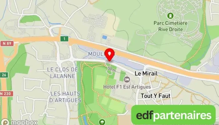 carte de Auchan Drive Supermarché Artigues Supermarché à Artigues-près-Bordeaux