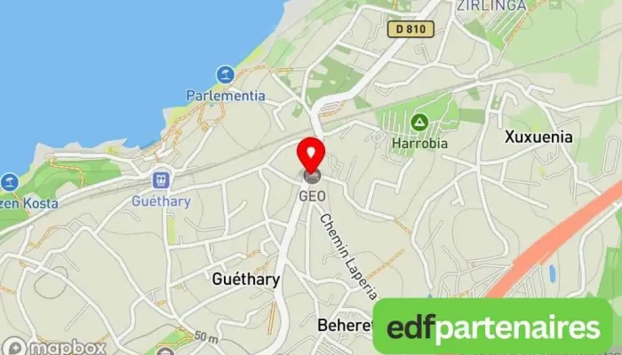 carte de @Authentikav Cave à Vins Propres Parking Derrière Cave à vins, Conseil, Grossiste, Bar à vin, Caviste à Guéthary