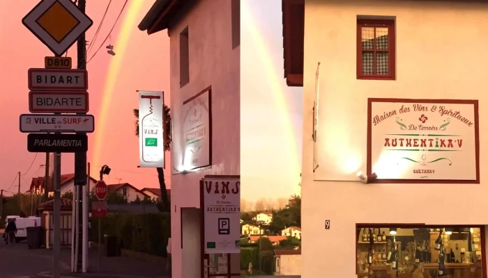 Authentikav Cave A Vins Propres Parking Derriere Tout - Guéthary