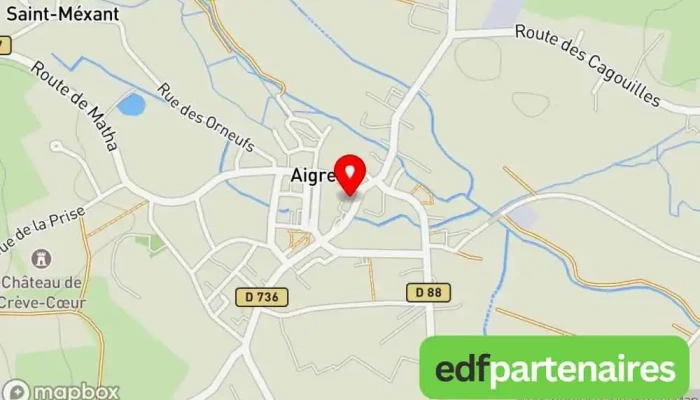 carte de Auto Ecole Croizard (SARL) Auto-école, Centre de formation continue, Moto-école à Aigre