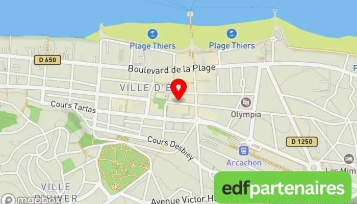 carte de Autour du Couteau Coutellerie, Fabricant de couteaux à Arcachon