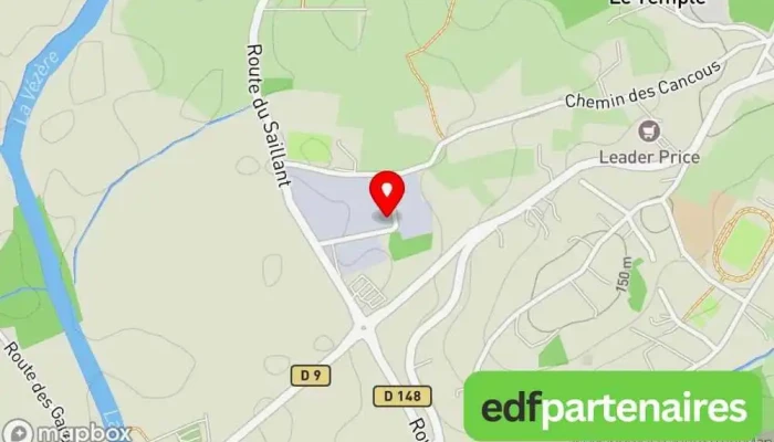 carte de Aux _ Trois Galops Boucherie à Allassac