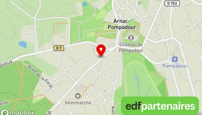 carte de Banque Populaire Aquitaine Centre Atlantique Banque à Arnac-Pompadour