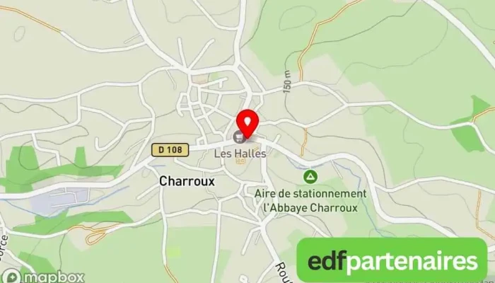 Bar De L Abbaye -  Carte - Charroux