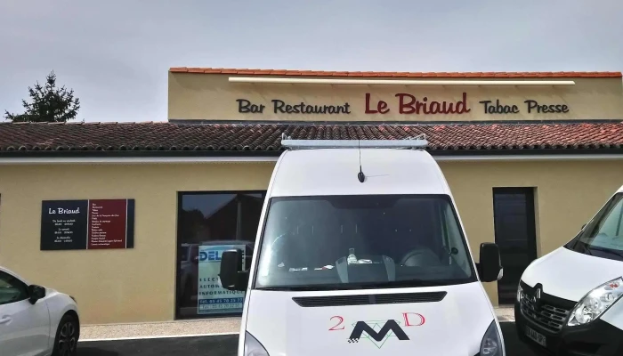 Bar Restaurant Le Briaud -    Tabac Presse Ouvert Maintenant - Brie