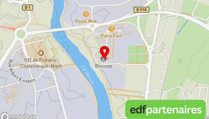 carte de Biocoop Le Pois Tout Vert - La Désirée Magasin bio, Boulangerie, Boucherie, Boucherie-charcuterie, Fromagerie à Châtellerault
