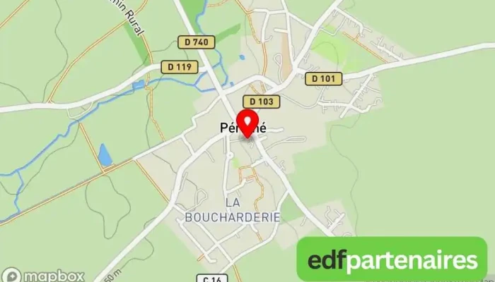 Boucherie Charcuterie La Belle Rouge -  Carte - Périgné
