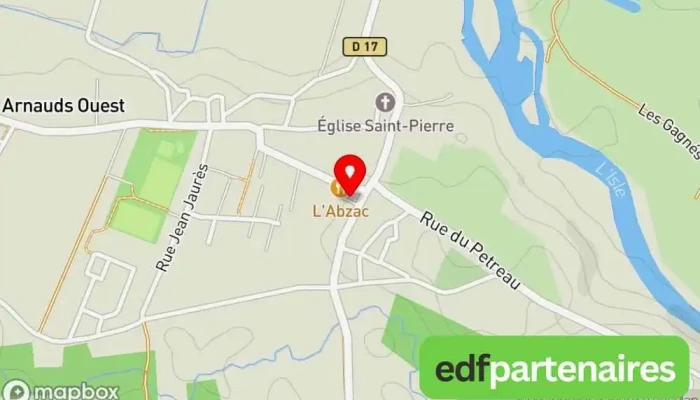 carte de BOUCHERIE DU TERROIR Boucherie à Abzac