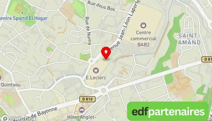 carte de Boulanger Anglet Magasin d'électroménager, Magasin d'informatique, Magasin de matériel de photographie, Fournisseur d'équipement d'impression, Magasin de réfrigérateurs, Magasin d'aspirateurs, Magasin de jeux vidéo à Anglet