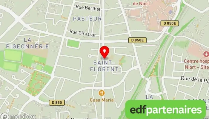 carte de Boulangerie Crépin Boulangerie, Pâtisserie à Niort