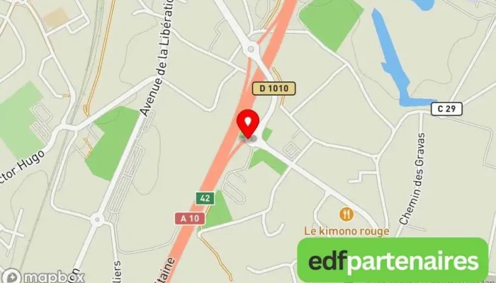 carte de Boutique Télépéage Ulys Service de transport et d'accompagnement, Magasin d'accessoires automobiles, Magasin de pièces et d'accessoires pour motos à Ambarès-et-Lagrave