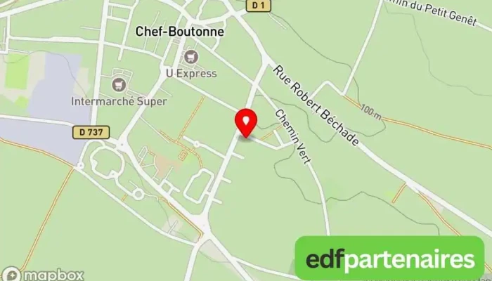 Cabinet Medical Du Docteur Caron Carte - Chef-boutonne