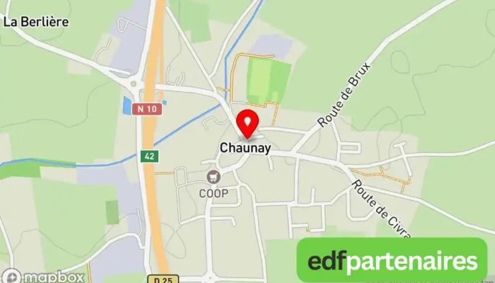 Cafe Des Sports Carte - Chaunay
