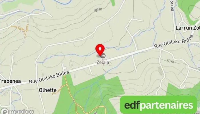 Camping Zelaia -  Carte - Ascain