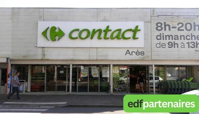 Carrefour Contact -  Stationnement - Arès
