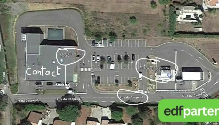 Carrefour Contact -  Stationnement - Layrac